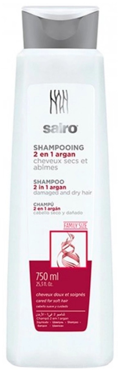 Шампунь для волос Sairo Argan Shampoo 2in1 750ml