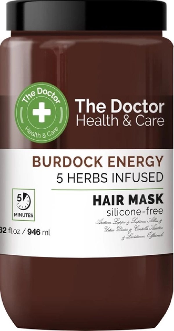 Маска для волос The Doctor Health & Care Burdock Energy 946ml