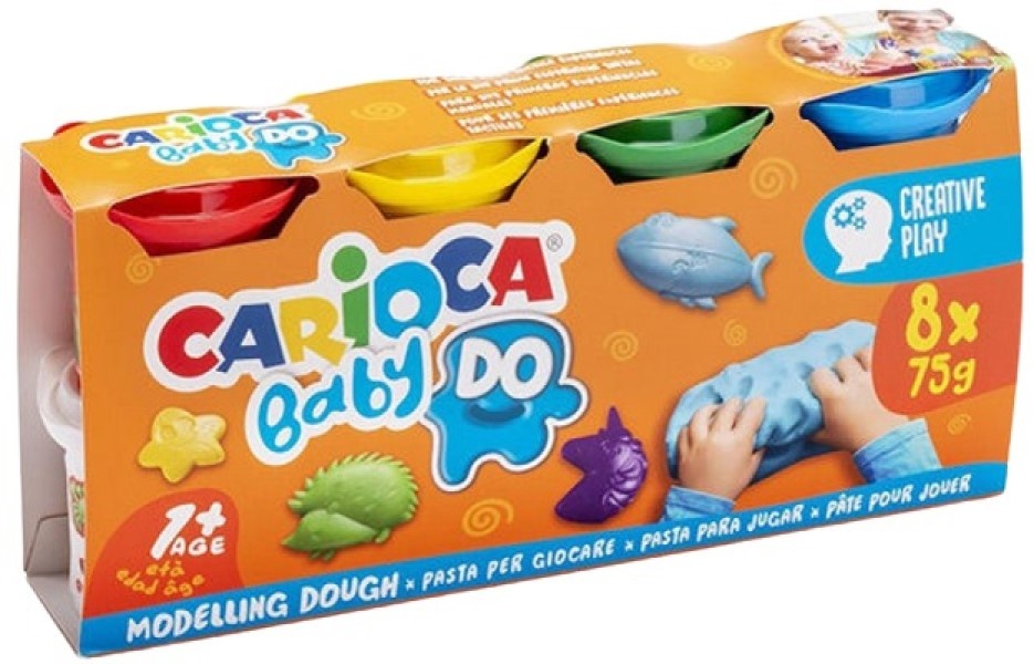 Тесто для лепки Carioca Baby Dough (53242)