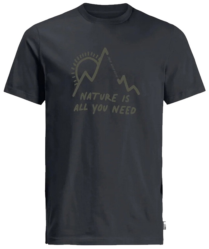 Tricou bărbătesc Jack Wolfskin Bergliebe T M Phantom L