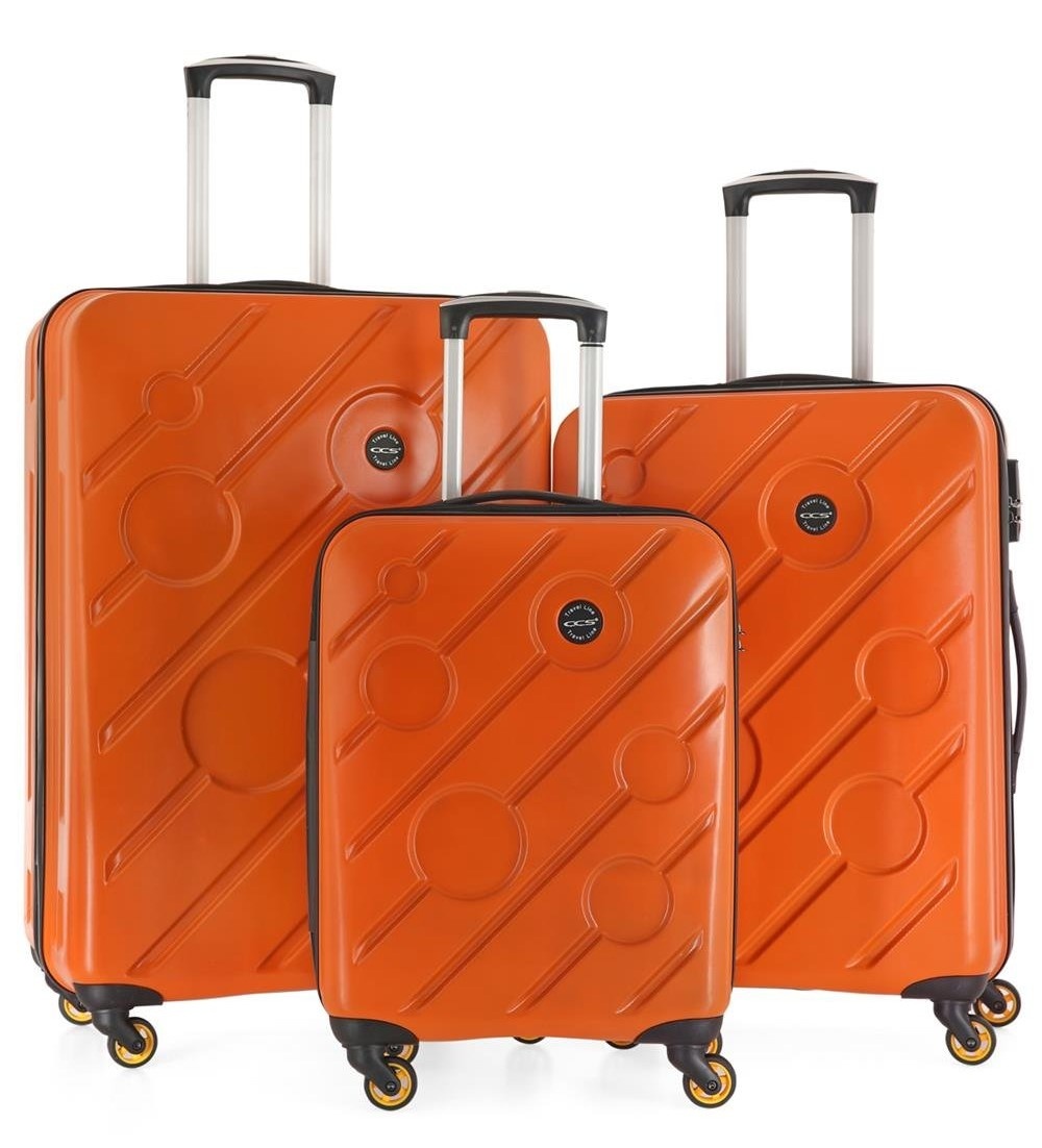 Комплект чемоданов CCS 5208 Set Orange