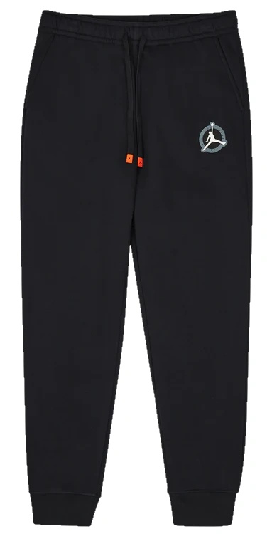 Pantaloni spotivi pentru bărbați Nike Jordan Flt Mvp Hbr Flc Pant 2 Black, s.M