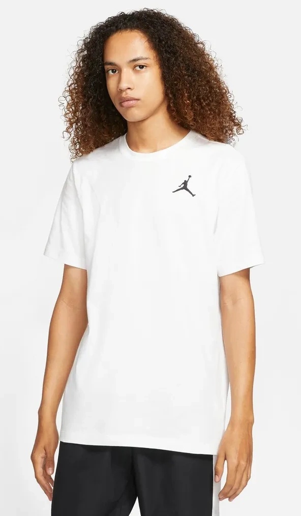 Мужская футболка Nike Jordan Jumpman Emb SS Crew White XL