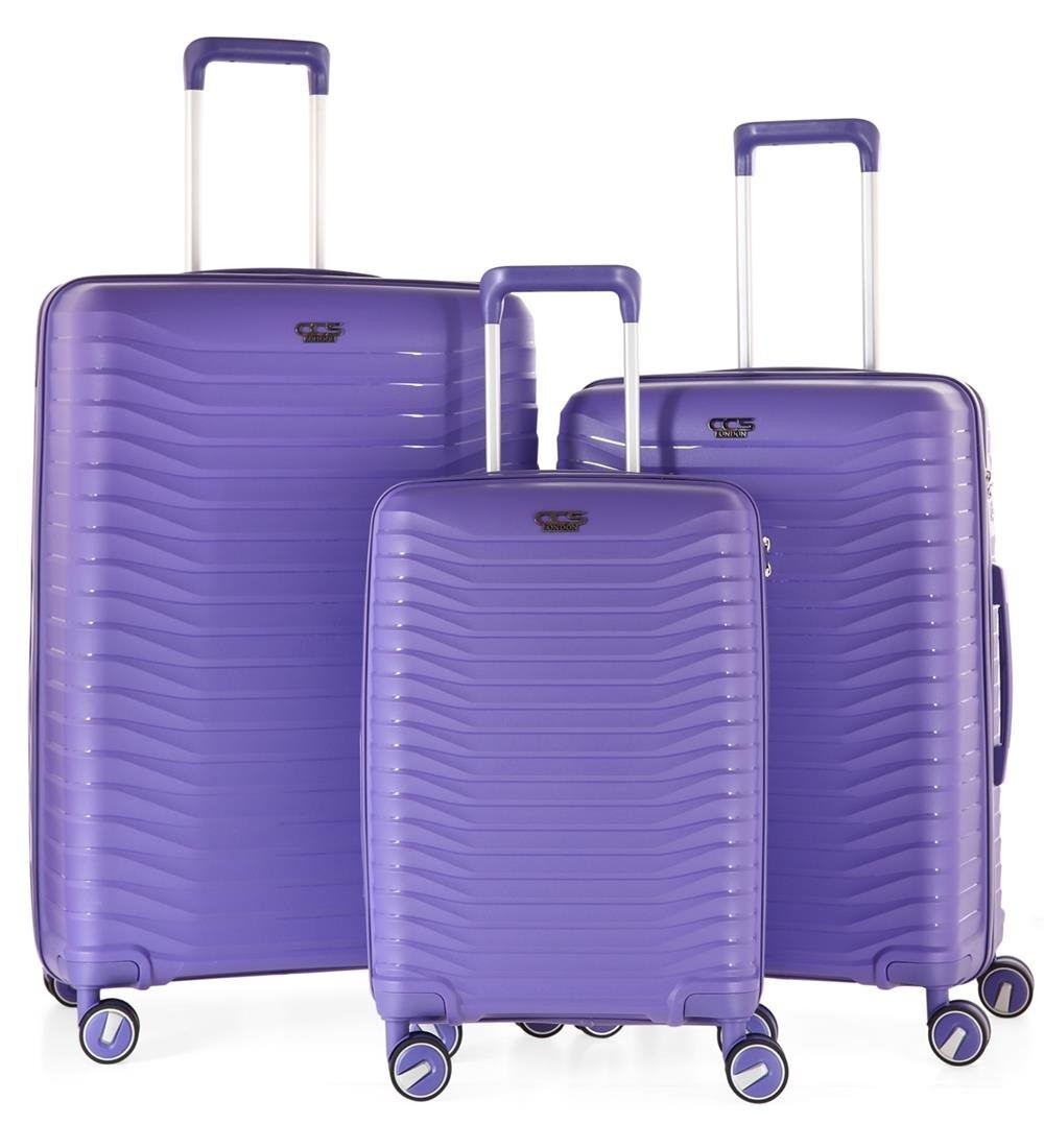 Set de valize CCS 5235 Set Purple