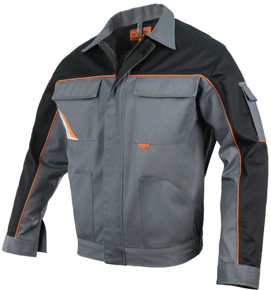 Куртка рабочая Art.MaSter Professional Grey Steel/Black/Orange 56