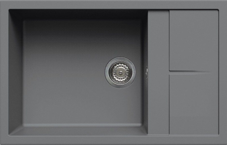 Chiuvetă de bucătărie Elleci Unico 310 73 Titanium (LMU31073)