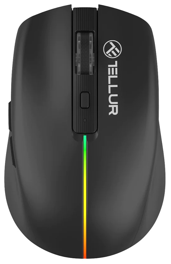 Компьютерная мышь Tellur Silent Click Black (TLL491231)