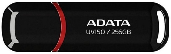 USB Flash Drive Adata UV150 256Gb Black (AUV150-256G-RBK)