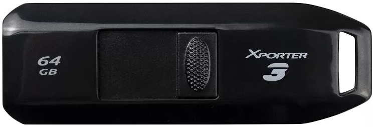 USB Flash Drive Patriot Xporter 3 64Gb Black (PSF64GX3B3U)