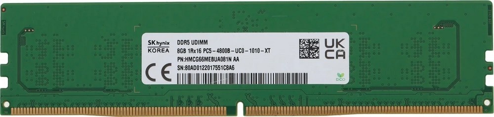 Оперативная память Hynix 8Gb DDR5-4800MHz (HMCG66MEBUA081N)