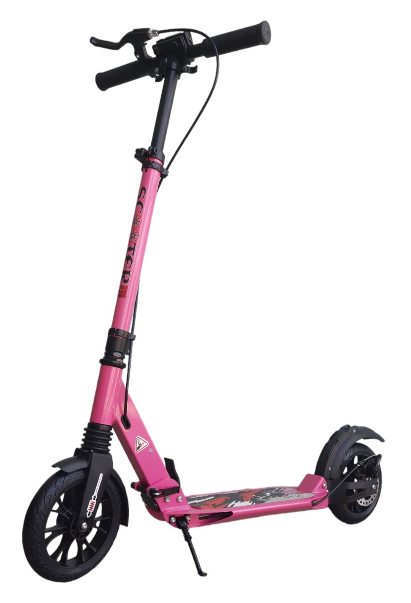 Самокат Scooter 898-5D Pink