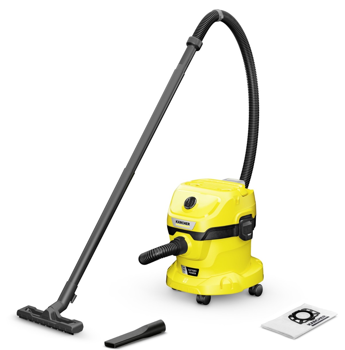 Хозяйственный пылесос Karcher WD 2-18 V-12/18 Battery (1.628-500.01)