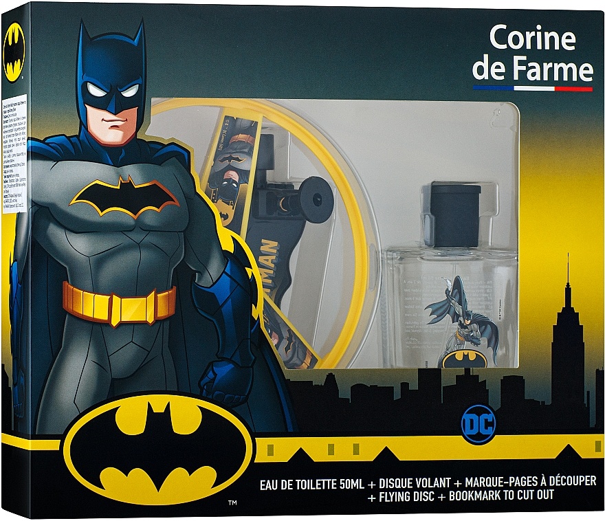 Детский парфюм с игрушкой Corine de Farme Batman EDT 50ml + Toy