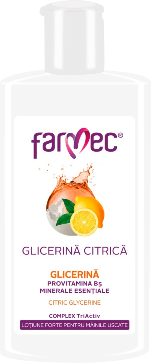 Лосьон для рук Farmec Loțiune Forte Glicerină Сitrică 150ml