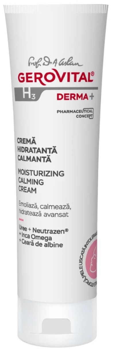 Cremă pentru față Gerovital H3 Derma+ Moisturizing Calming Cream 50ml