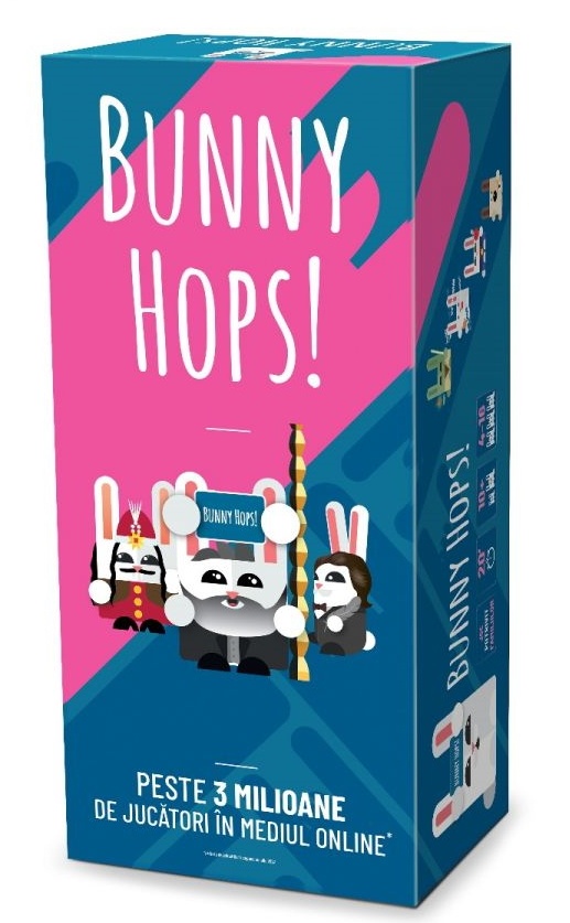 Настольная игра Asmodee Bunny Hops RO (KYHBUN01RO)