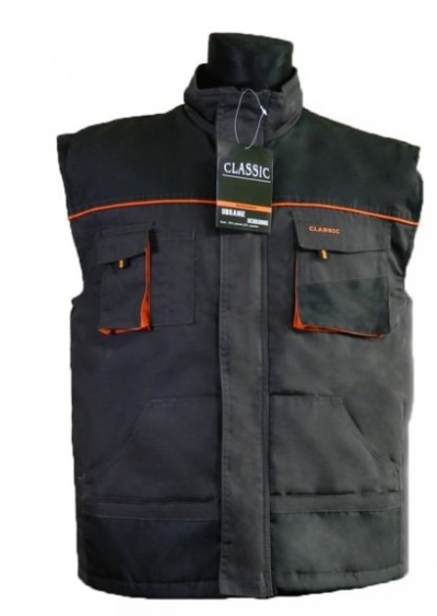 Жилет рабочий Art.MaSter Classic Vest Graphite/Black/Orange XXL