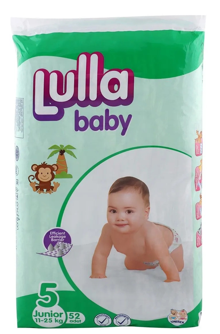Подгузники Lulla Baby Junior 5/52pcs