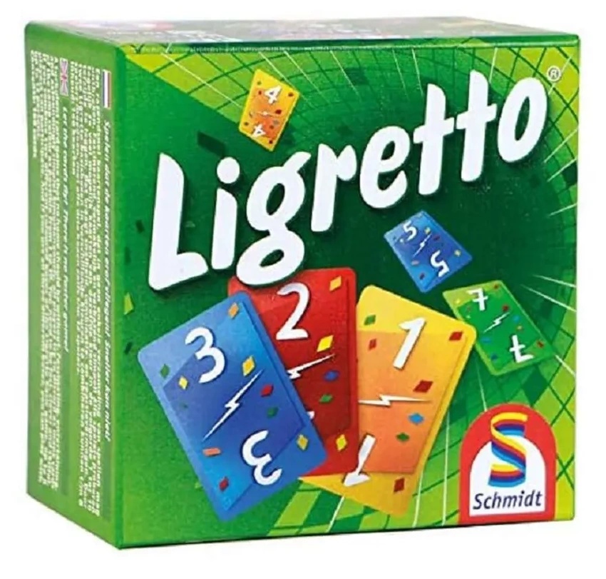 Настольная игра Schmidt Ligretto Зелёный RO (LIN2090)