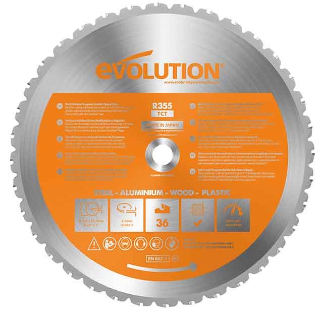 Диск для резки Evolution RAGEBLADE355M
