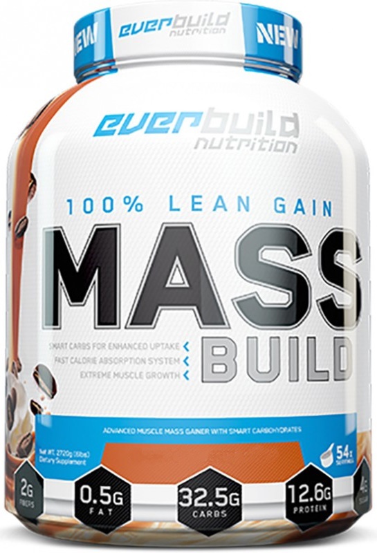 Gainer EverBuild 100% Mass Build 2720g Vanilla
