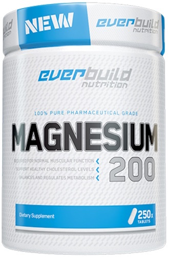 Витамины Everbuild Magnesium Citrate 200mg 250tab