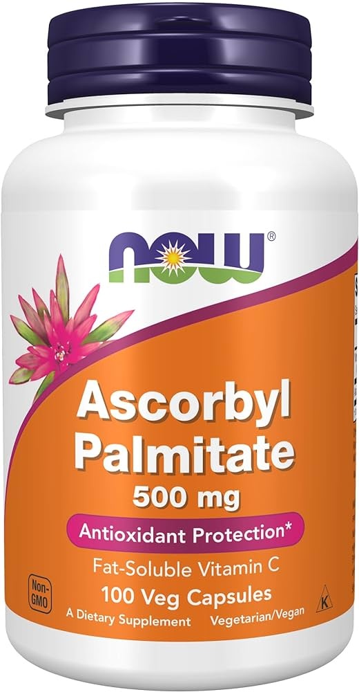 Vitamine NOW Ascorbyl Palmitate 500mg 100cap