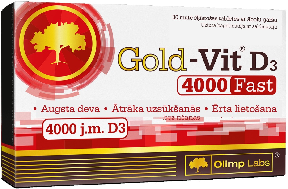 Витамины Olimp Labs Gold-Vit D3 4000 30tab