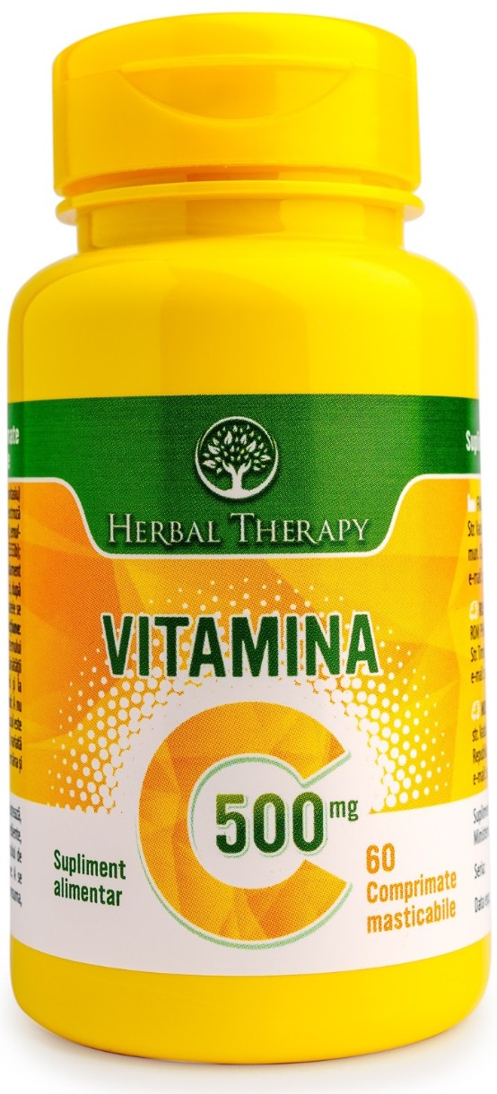 Витамины Herbal Therapy Vitamina C 500mg 60tab