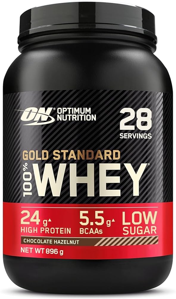 Proteină Optimum Nutrition Gold Standard 100% Whey Chocolate Hazelnut 900g