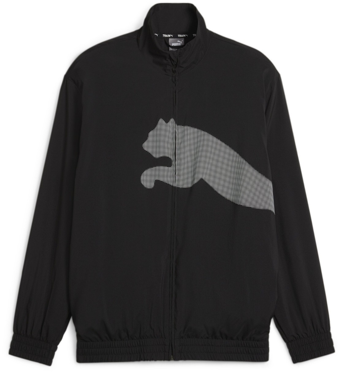 Jachetă pentru bărbați Puma Train Big Cat Woven Fz Jacket Puma Black S