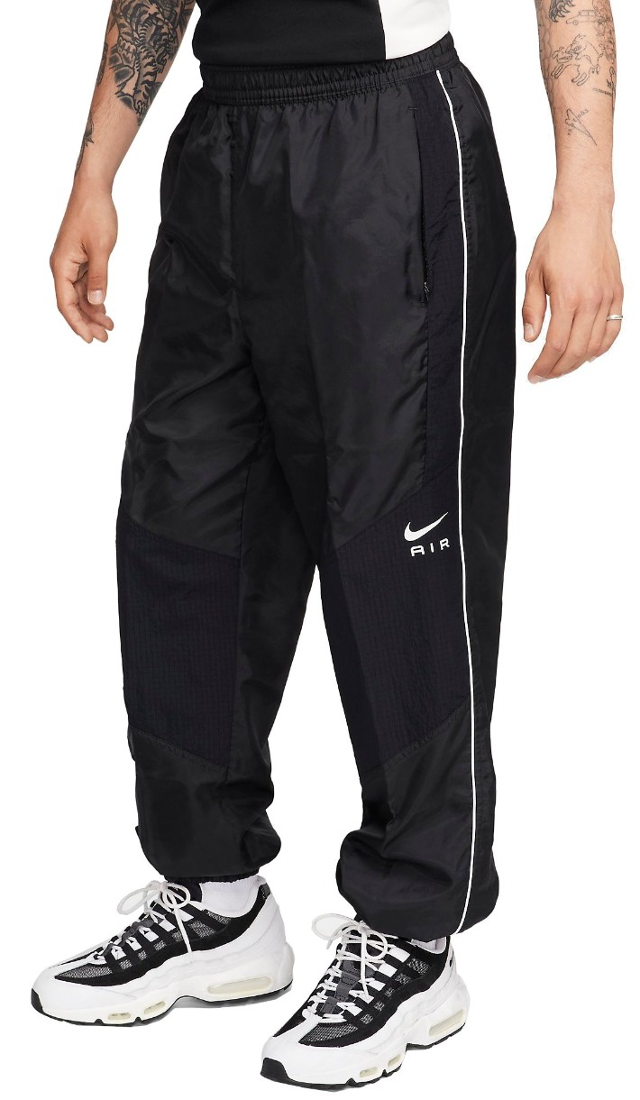 Мужские спортивные штаны Nike M Nsw Sw Air Pant Wv Black/Summit White, s.M