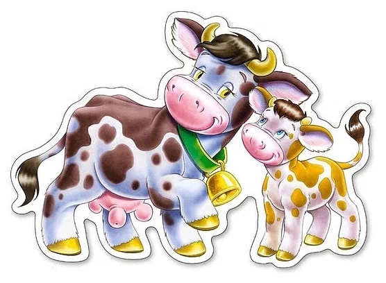 Puzzle Castorland 4in1 Animals with Babies (B-04096)