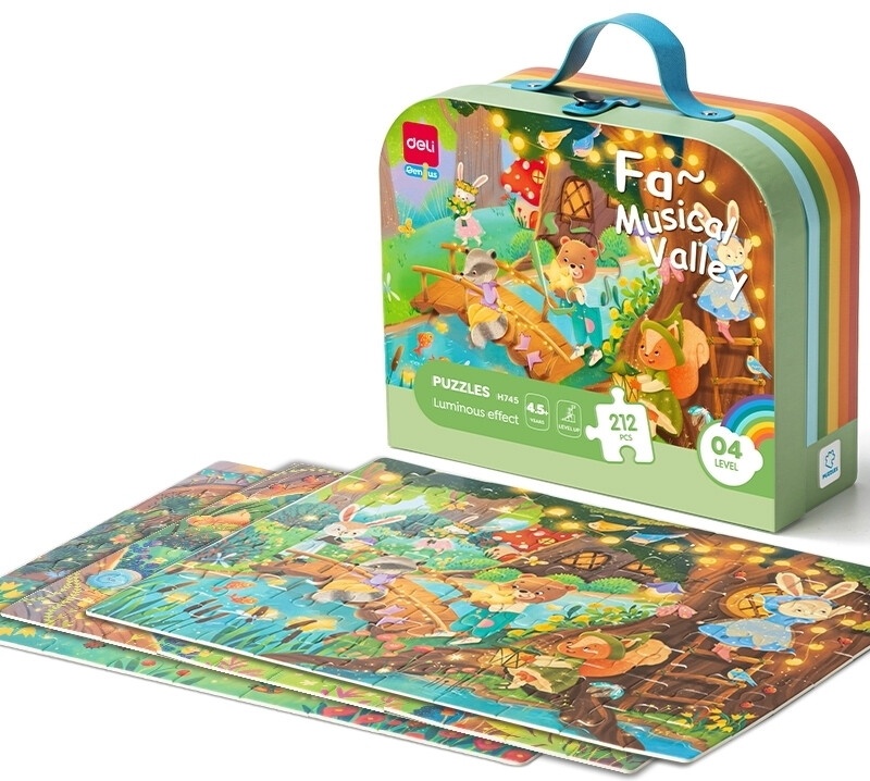 Puzzle Deli Musical Valley 212pcs