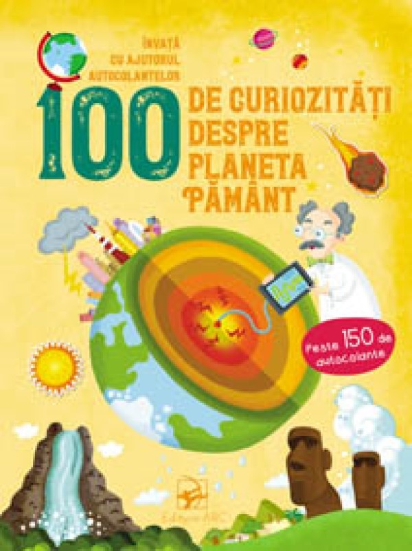 Книга 100 de curiozitati despre planeta Pamant (9789975005012)