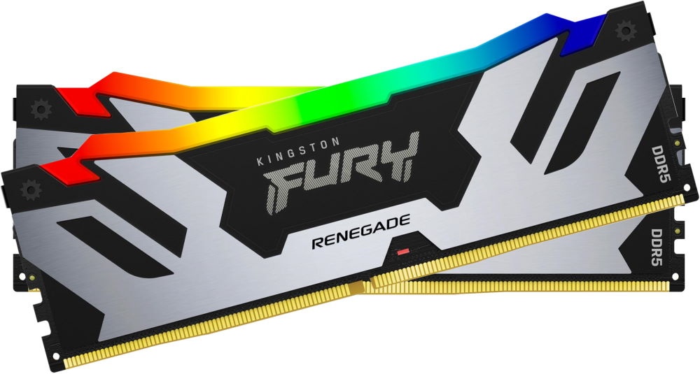 Оперативная память Kingston Fury Renegade RGB 32Gb DDR5-6000MHz Kit (KF560C32RSAK2-32)