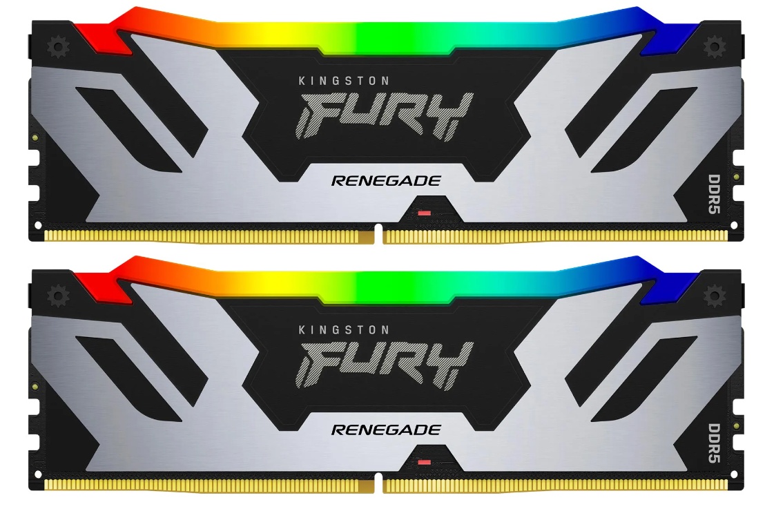 Оперативная память Kingston Fury Renegade RGB 32Gb DDR5-6400MHz Kit (KF564C32RSAK2-32)
