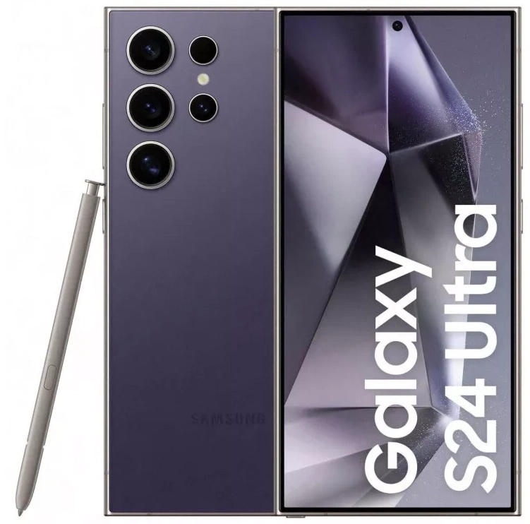 Мобильный телефон Samsung SM-S928 Galaxy S24 Ultra 12Gb/512Gb Titanium Violet