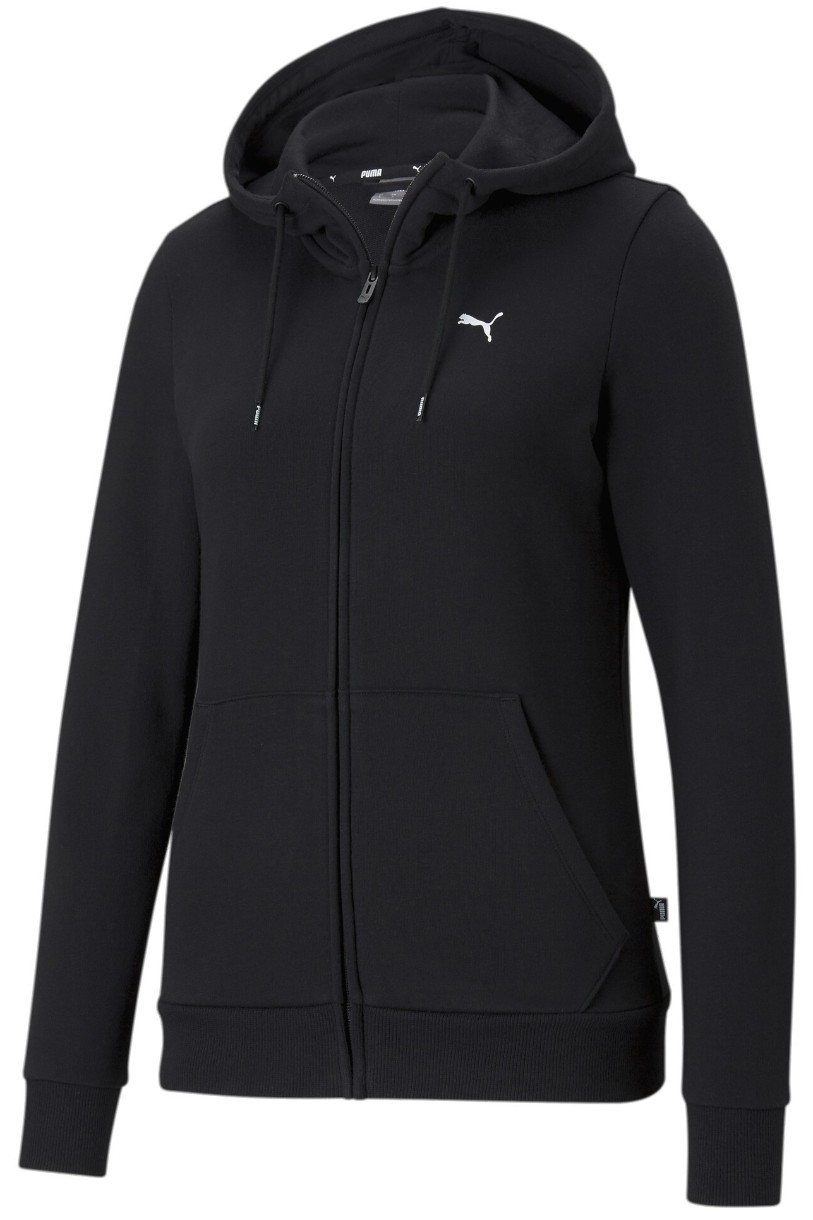 Hanorac damă Puma Ess Small Logo Full-Zip Hoodie Tr Puma Black/Cat S