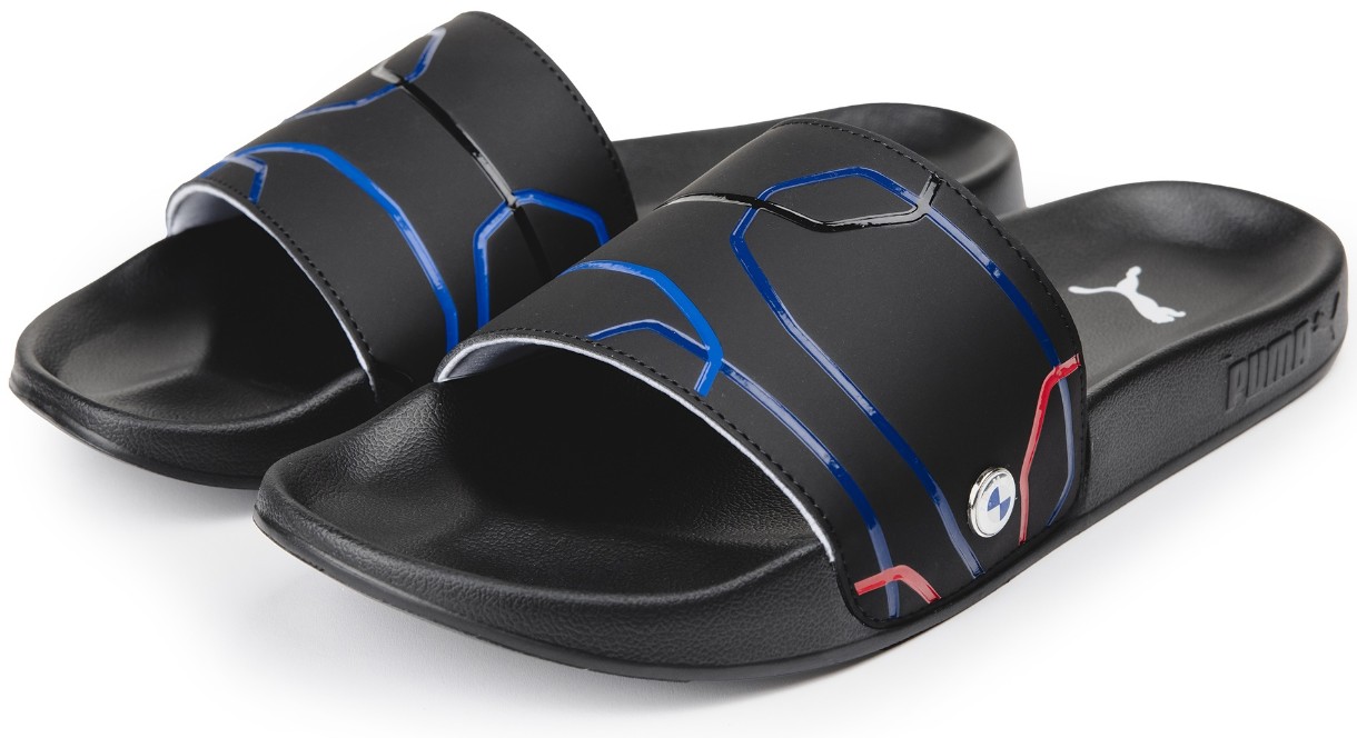 Șlapi pentru bărbați Puma Bmw Mms Leadcat 2.0 Graphic Puma Black 44.5