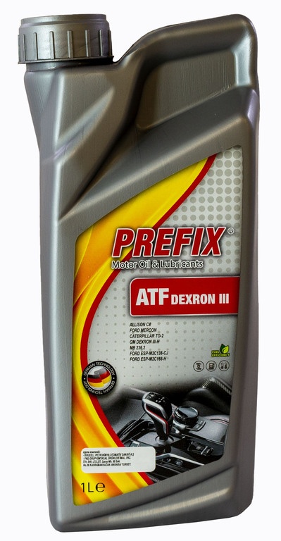 Трансмиссионное масло Prefix Gear & Transmission ATF-III 1L