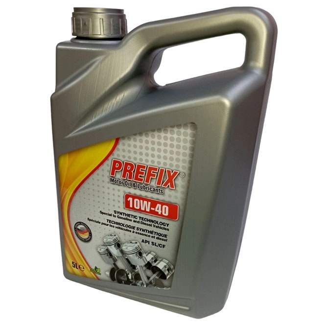 Моторное масло Prefix Syntetic Gasoline & Diesel 10W-40 5L
