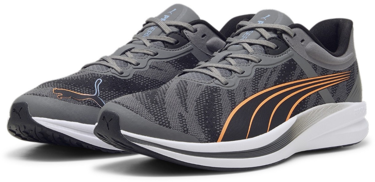 Adidași pentru bărbați Puma Redeem Profoam Engineered Cool Dark Gray/Puma Black/Neon Citrus 43