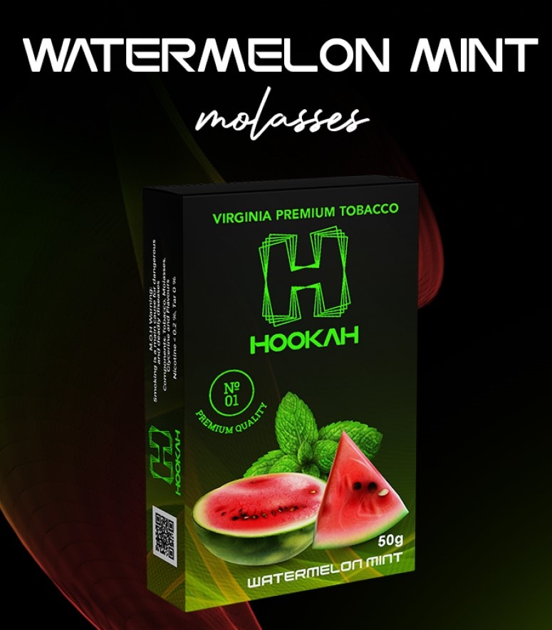 Табак кальянный Hookah Watermelom/Mint 50g