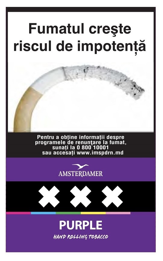 Tutun țigări Amsterdamer Purple 40g
