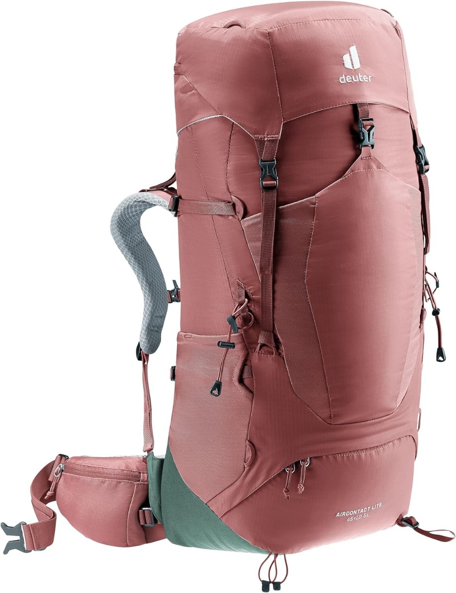 Rucsac Deuter Aircontact Lite 45+10 SL Caspia-Ivy