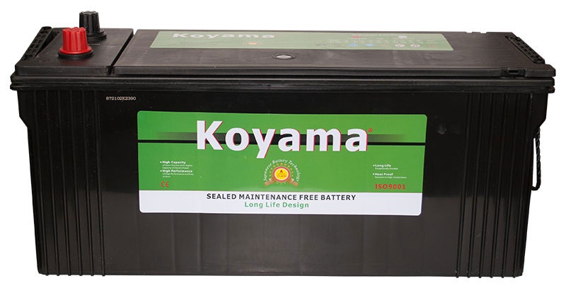Автомобильный аккумулятор Koyama G51/N190 190 P+ (1200Ah)