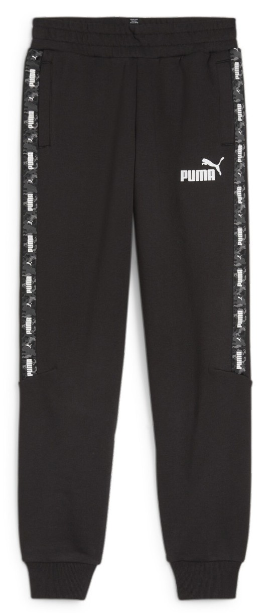 Pantaloni spotivi pentru copii Puma Ess Tape Camo Sweatpants Tr B Puma Black 152