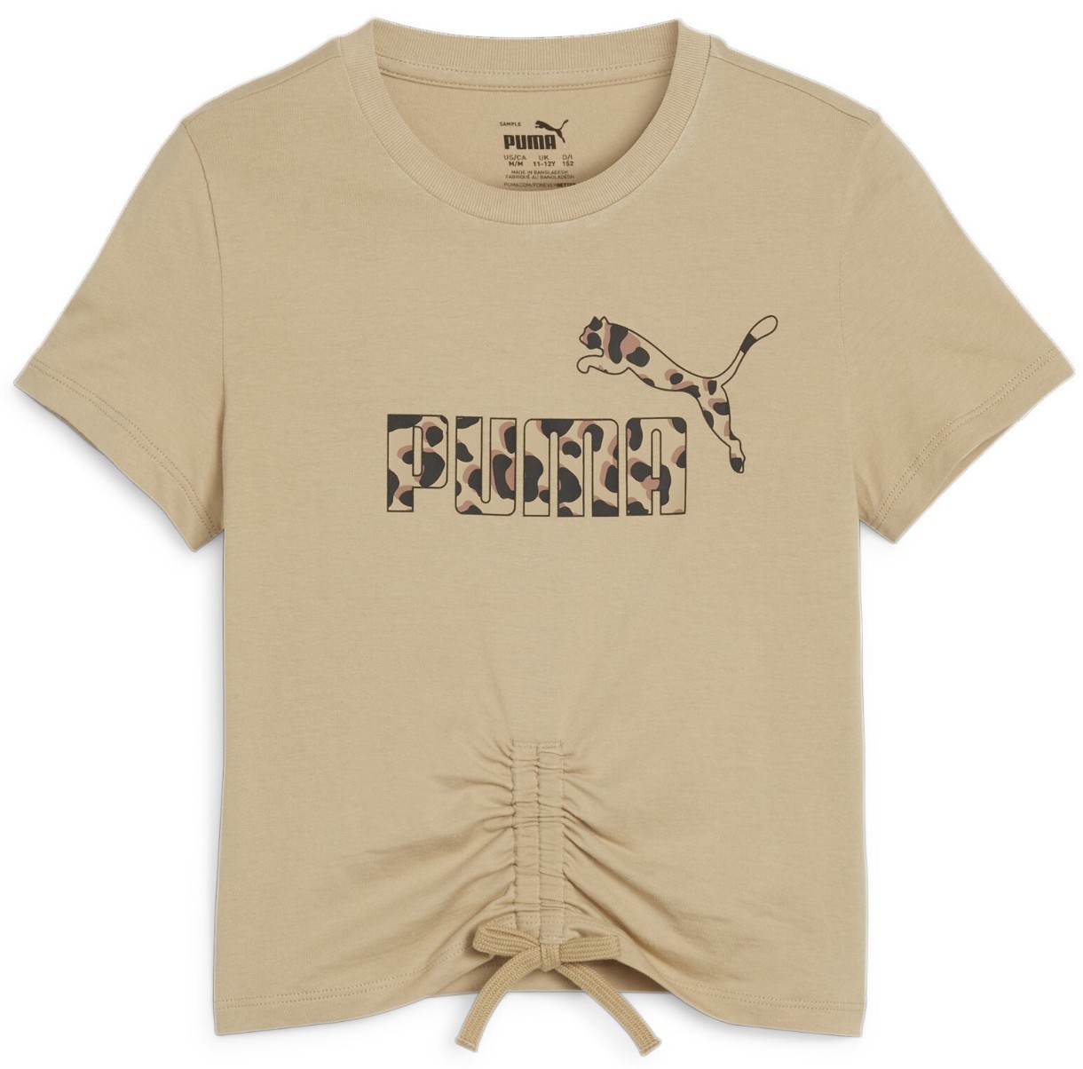 Tricou pentru copii Puma Ess+ Animal Knotted Tee G Prairie Tan 128