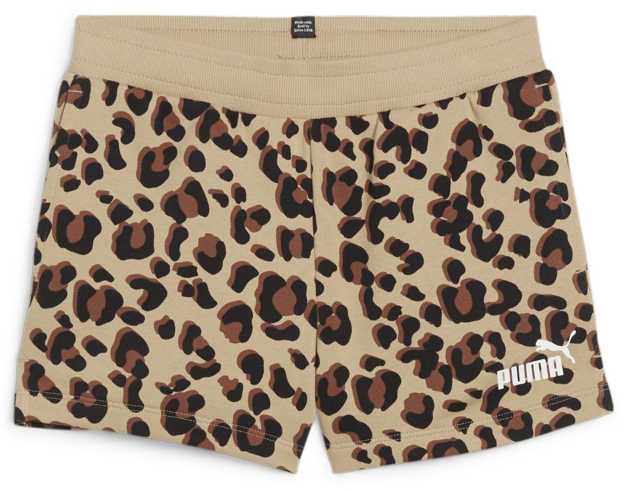 Pantaloni scurți pentru copii Puma Ess+ Animal Shorts Tr G Prairie Tan 128